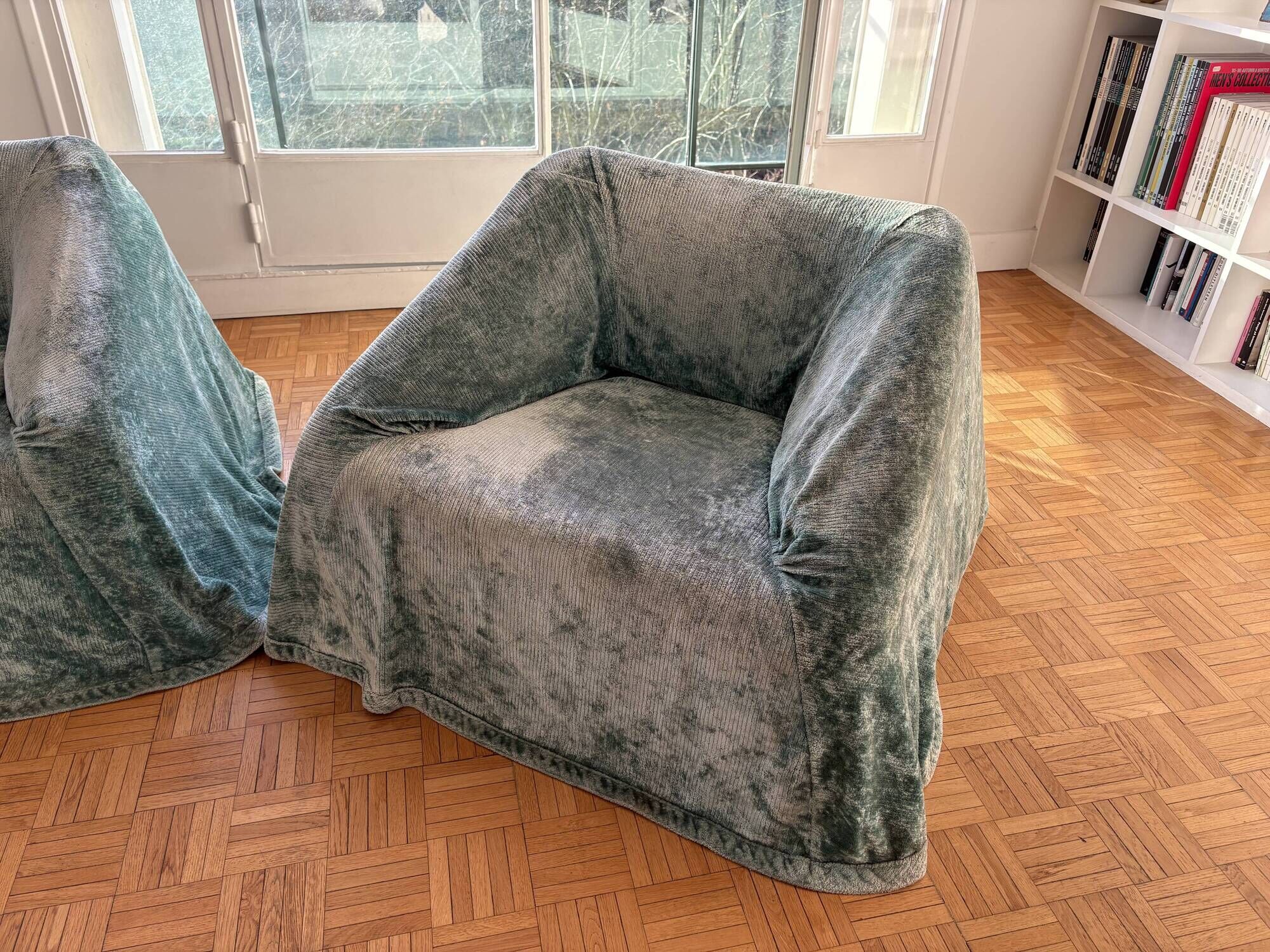 Kazuhide Takahama Mantilla Two Seater Sofa and Chair