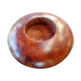 Thuja wood candle holder