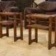 Pair of bedside tables by Guillerme and Chambron for "Votre Maison" 1960s