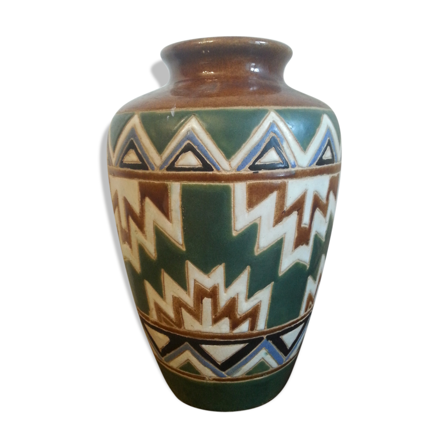 Vase type aztèque