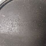 Lampadaire expérimental rare en laiton, aluminium et verre par Arredoluce, Italie