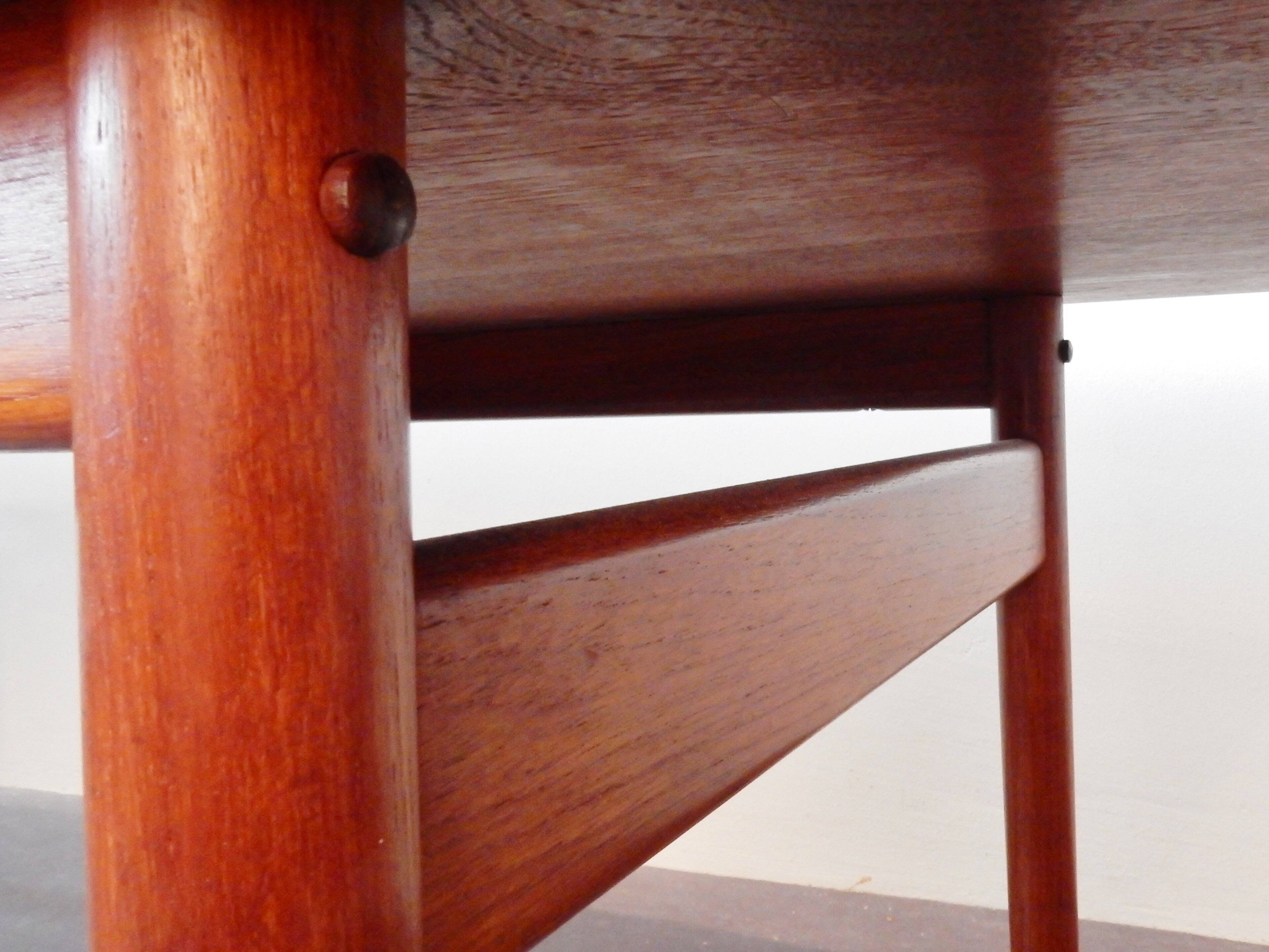 Rare coffee Table by Grete Jalk for Poul Jeppesen