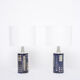 Pair of Royal 7 Midcentury Table Lamps by Ingelise Koefoed for Fog & Mørup