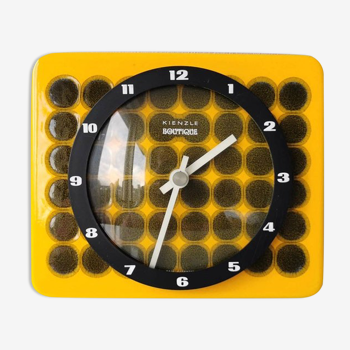 Vintage Ceramic wall clock Kienzle, 1970