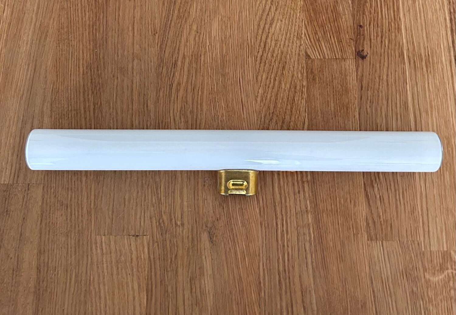 Pair of vintage porcelain wall lights with switch, France 1970.