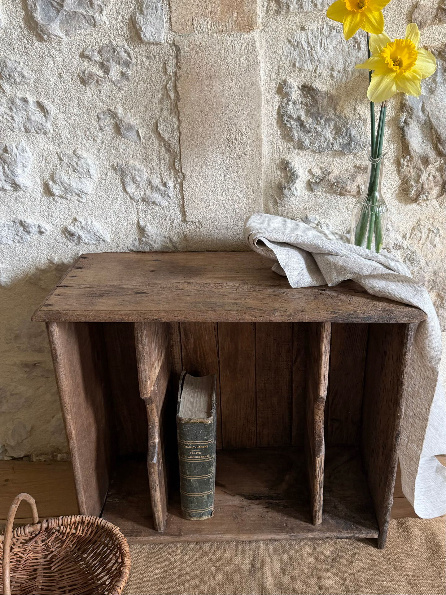 Pine wood shelf