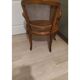 Cane armchair