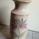Large vase in fatty lava signed SCHEURICH