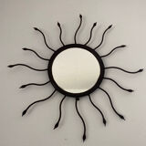 Miroir en fer forgé