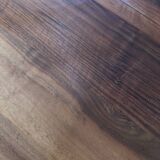 Round wooden table