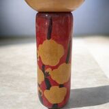 Rare creative kokeshi doll by master Uzuki Hakuhou.