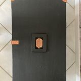 Trunk, wooden travel chest