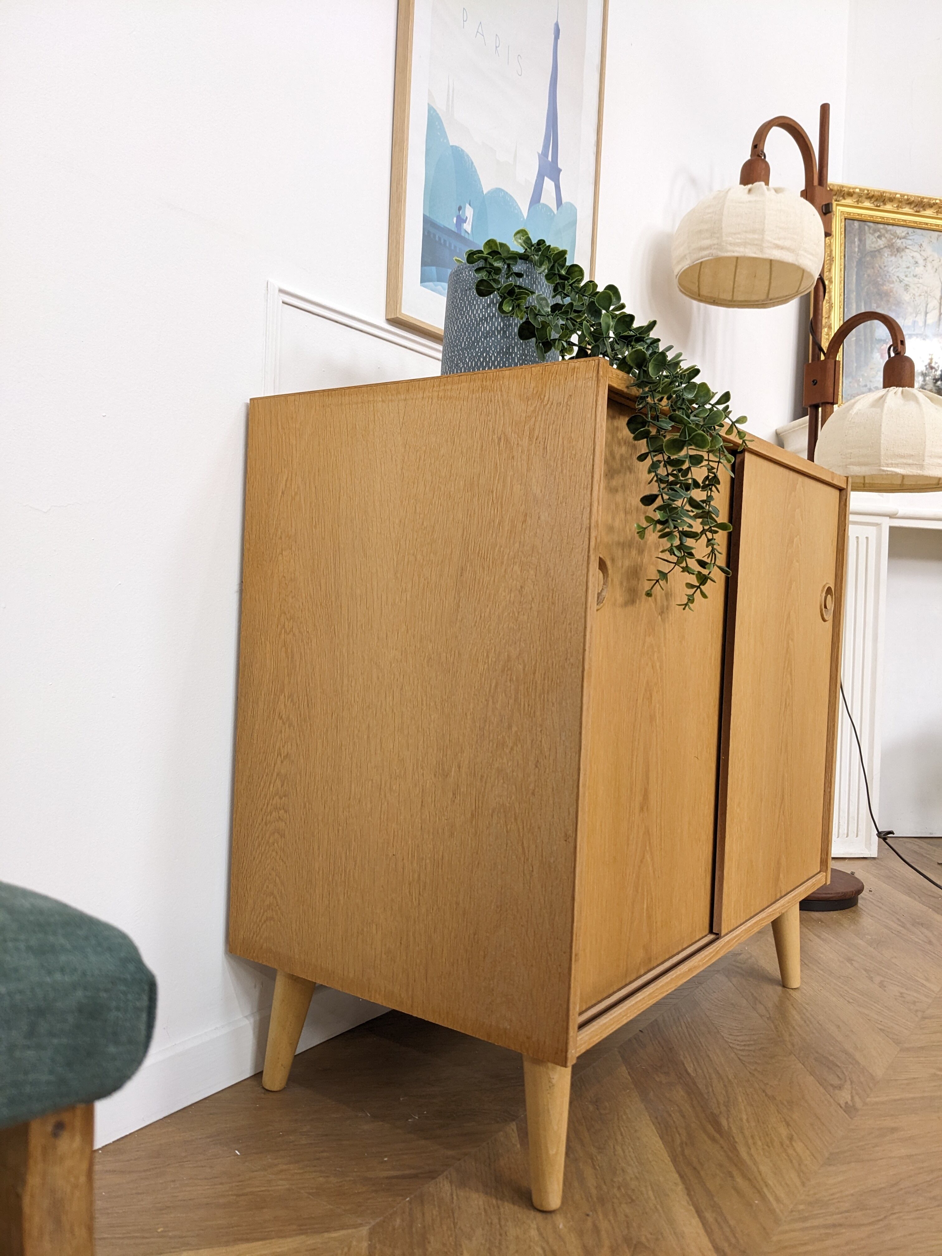Vintage oak sideboard