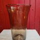 Blown glass vase