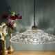 Vintage glass pendant light - tableware collection (CV31) -