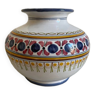 Vase céramique coloré