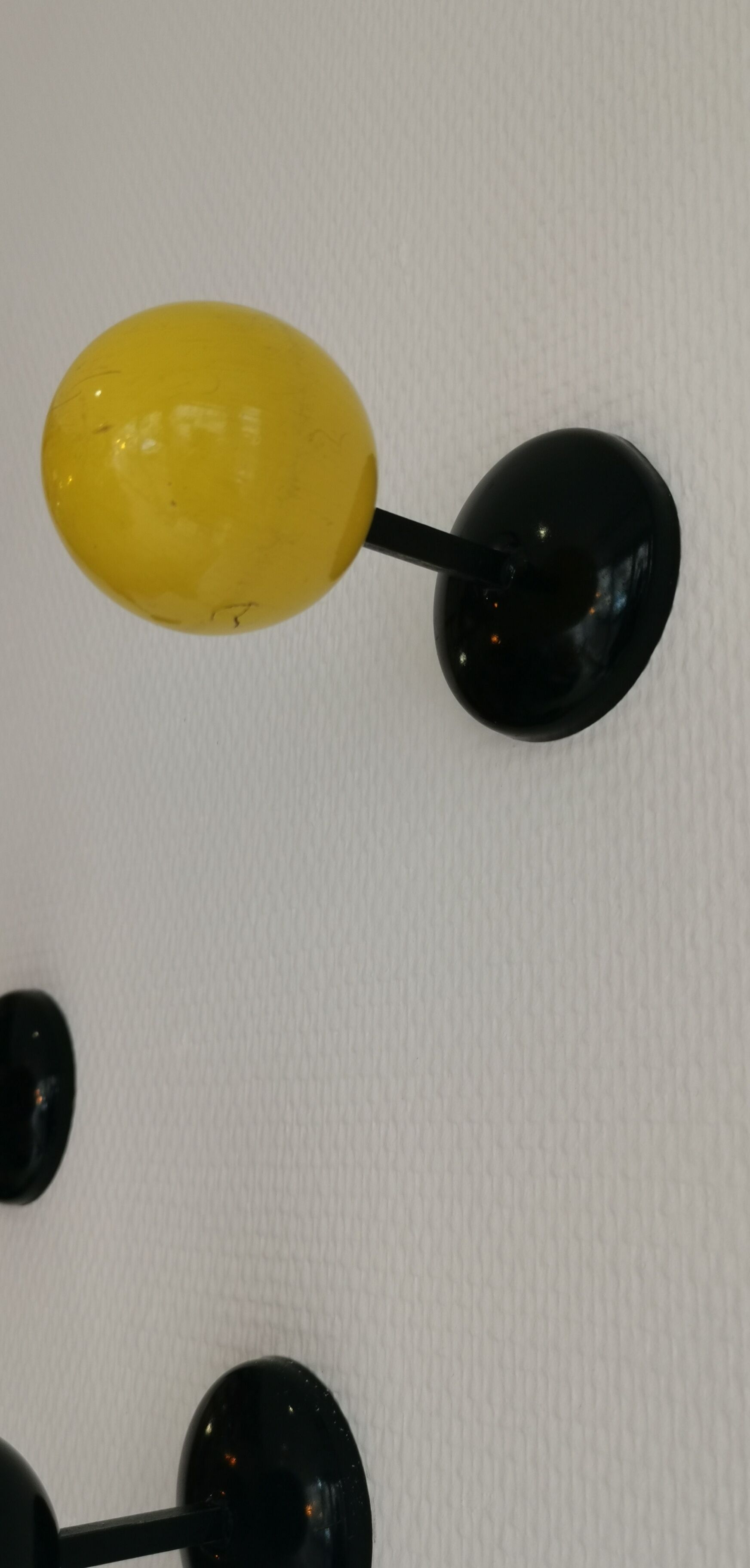 Hooks/coat rack colorful ball from the 50s