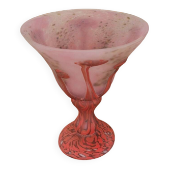 Coupe en verre multicouche marmoréen