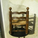 Vintage mulched low chair 1940