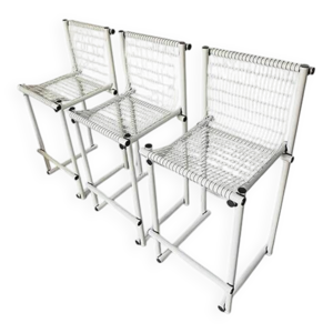 set 3 tabourets - 1970