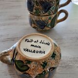 3 Valllauris cups