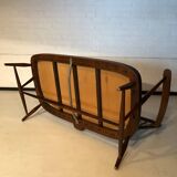 ERCOL England 2-seater bench circa 1960