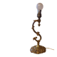 Pied de lampe en bronze