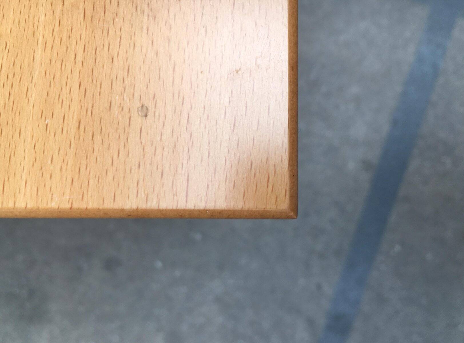 Vintage side table with hairpin legs from Denmark by Pin Age.