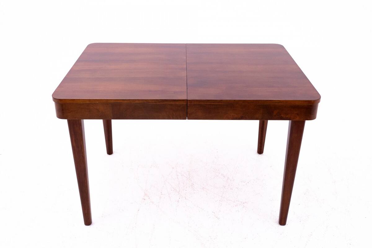 Table with chairs designed by J. Halabala from the 1930s, Czechoslovakia, after renovation