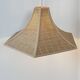 Vintage suspension, wooden slats, France, 1980.