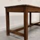 Old wooden monastery table