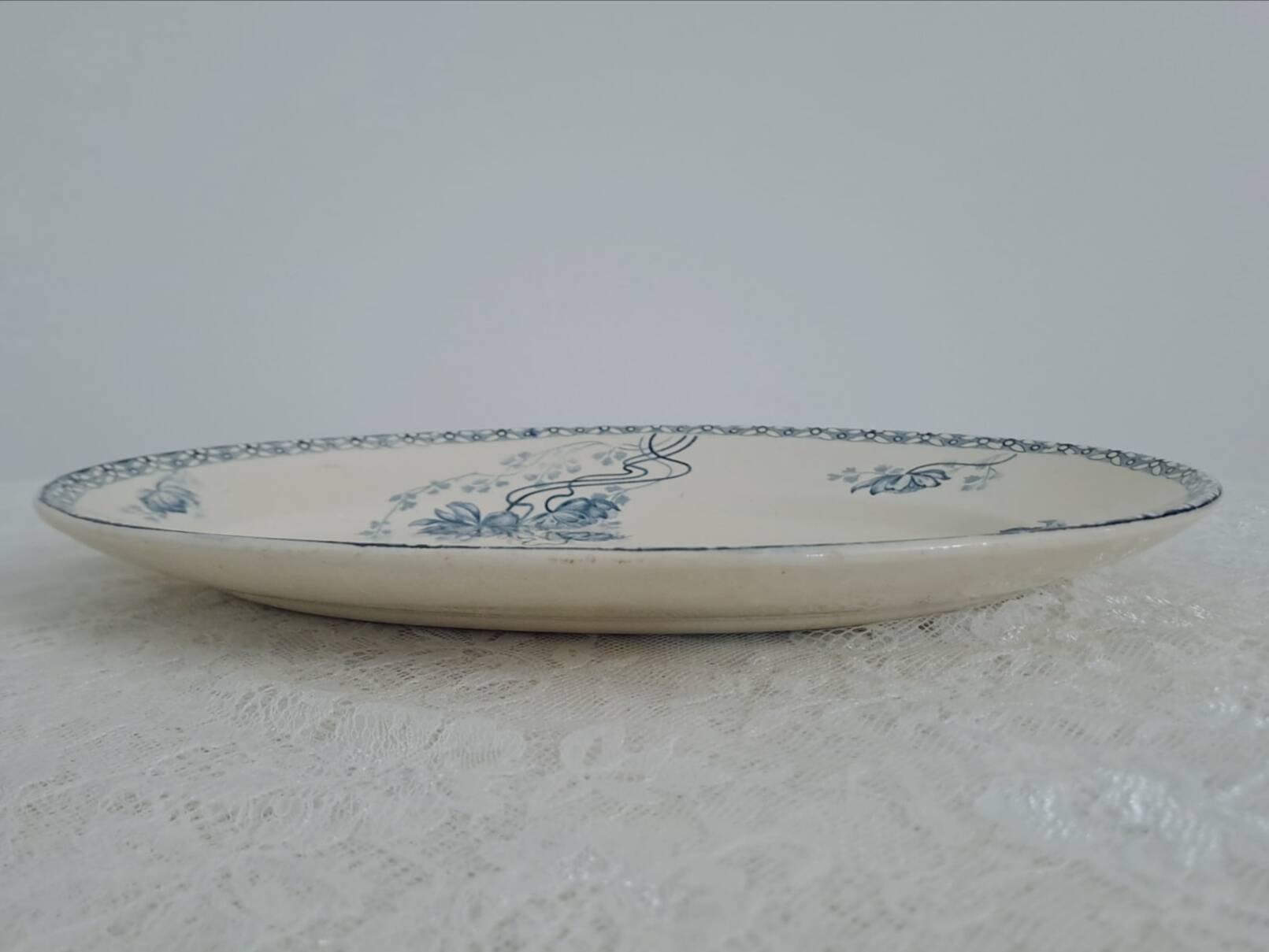 Sarreguemines "Royat" oval dish