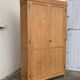 Parisian wardrobe solid oak raw 1940