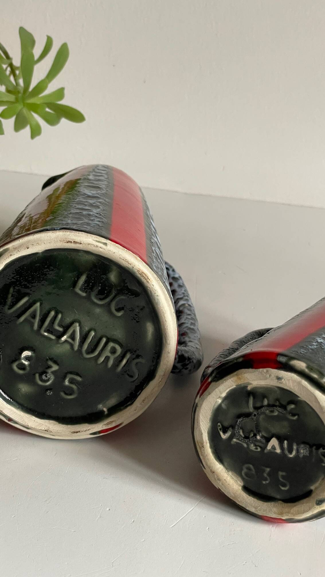 VASES VALLAURIS Céramiques d’Art Luc Vintage