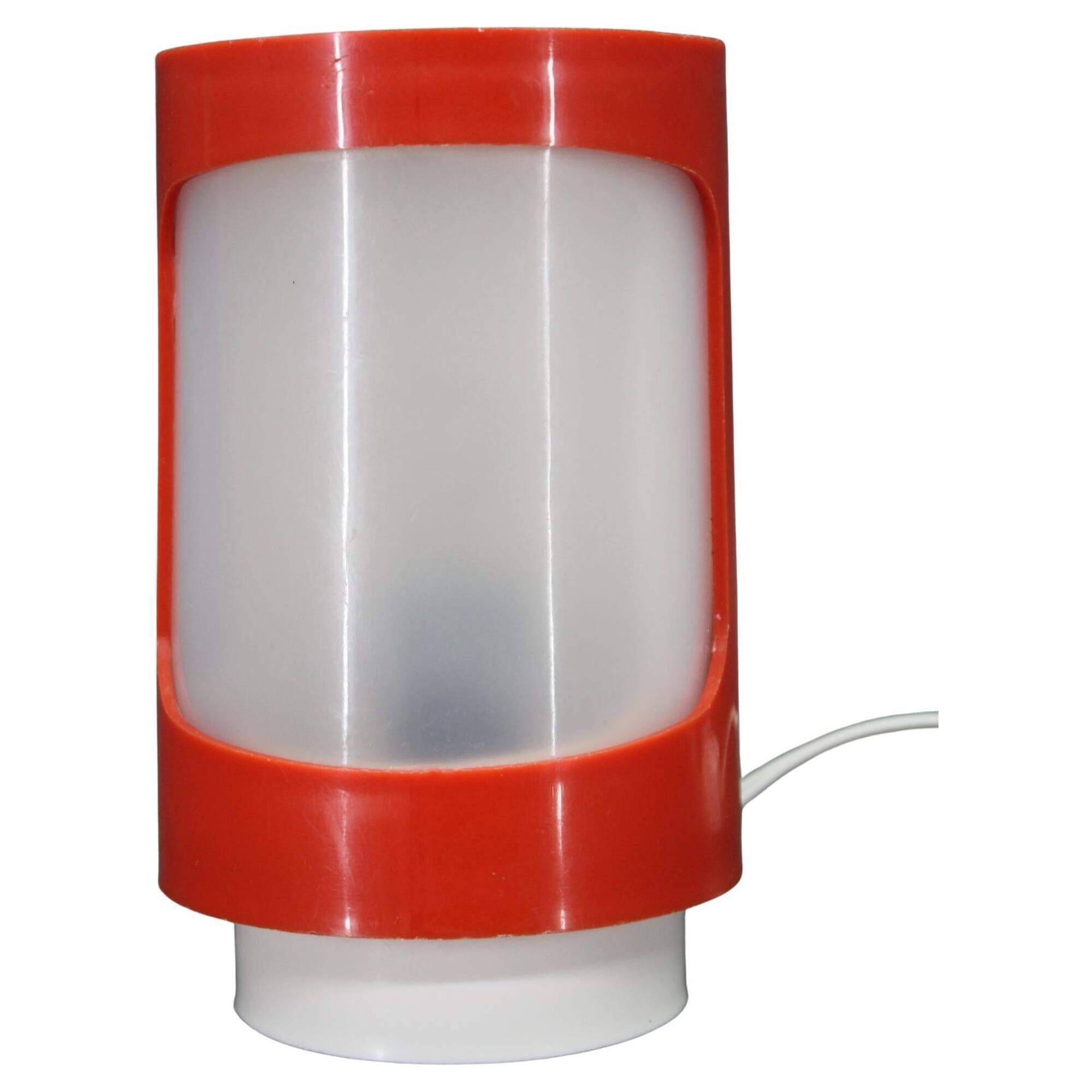 Mid-century plastic table lamp, Czechoslovakia, 1960s