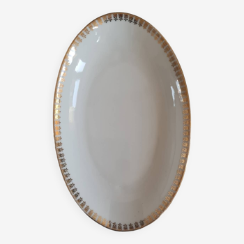 Oval serving dish