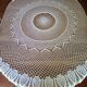 Crochet tablecloth