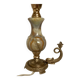 Onyx brass fish lamp Italy