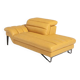 Leather 2-Seater Sofa, Leather Chaise Longue