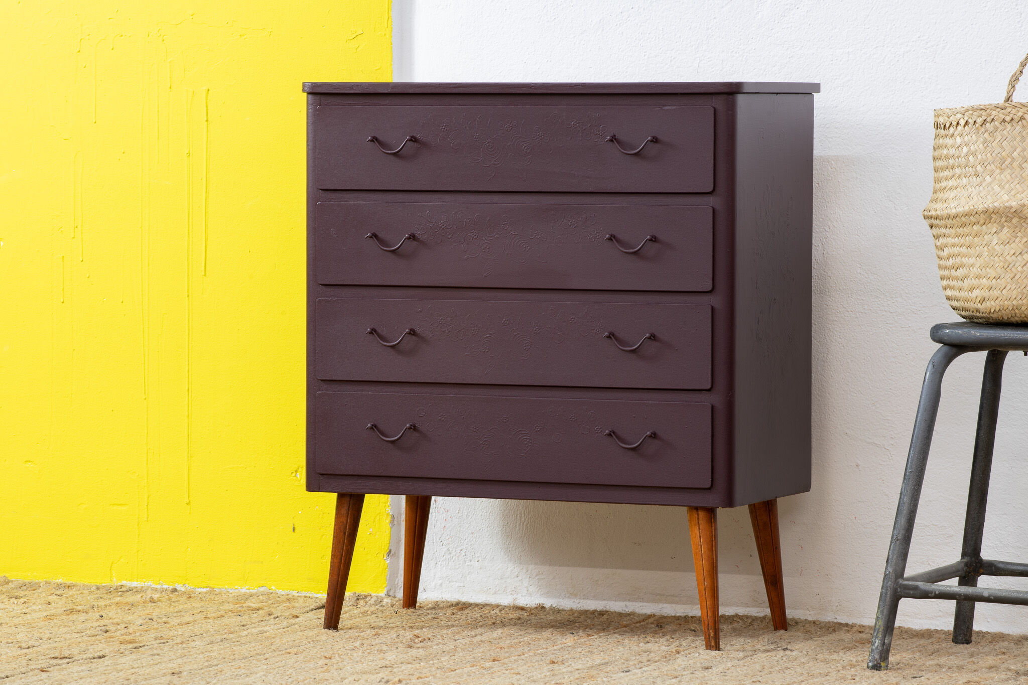 Commode scandinave vintage – 65 cm