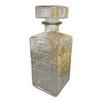 Carafe à whisky en verre