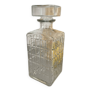 Carafe à whisky en verre