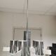 Design chandelier SCIOLARI . Vintage lamp 70s space age