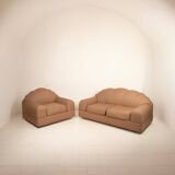 Alain Delon armchair and sofa for Maison Jansen