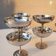 Set 6 coupes inox Létang & Rémy vintage 1960