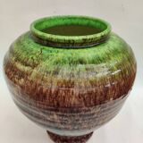Ceramic vase signed Accolay