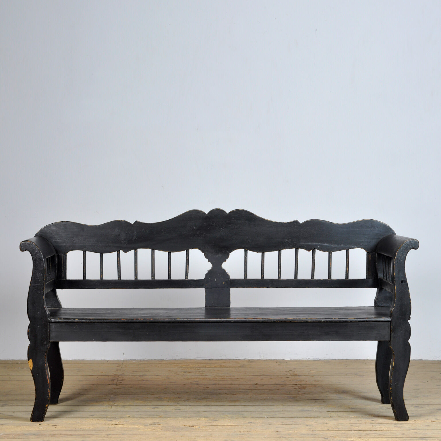 Antique Pine Bench, 1920s