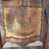 curved louis xv-style showcase