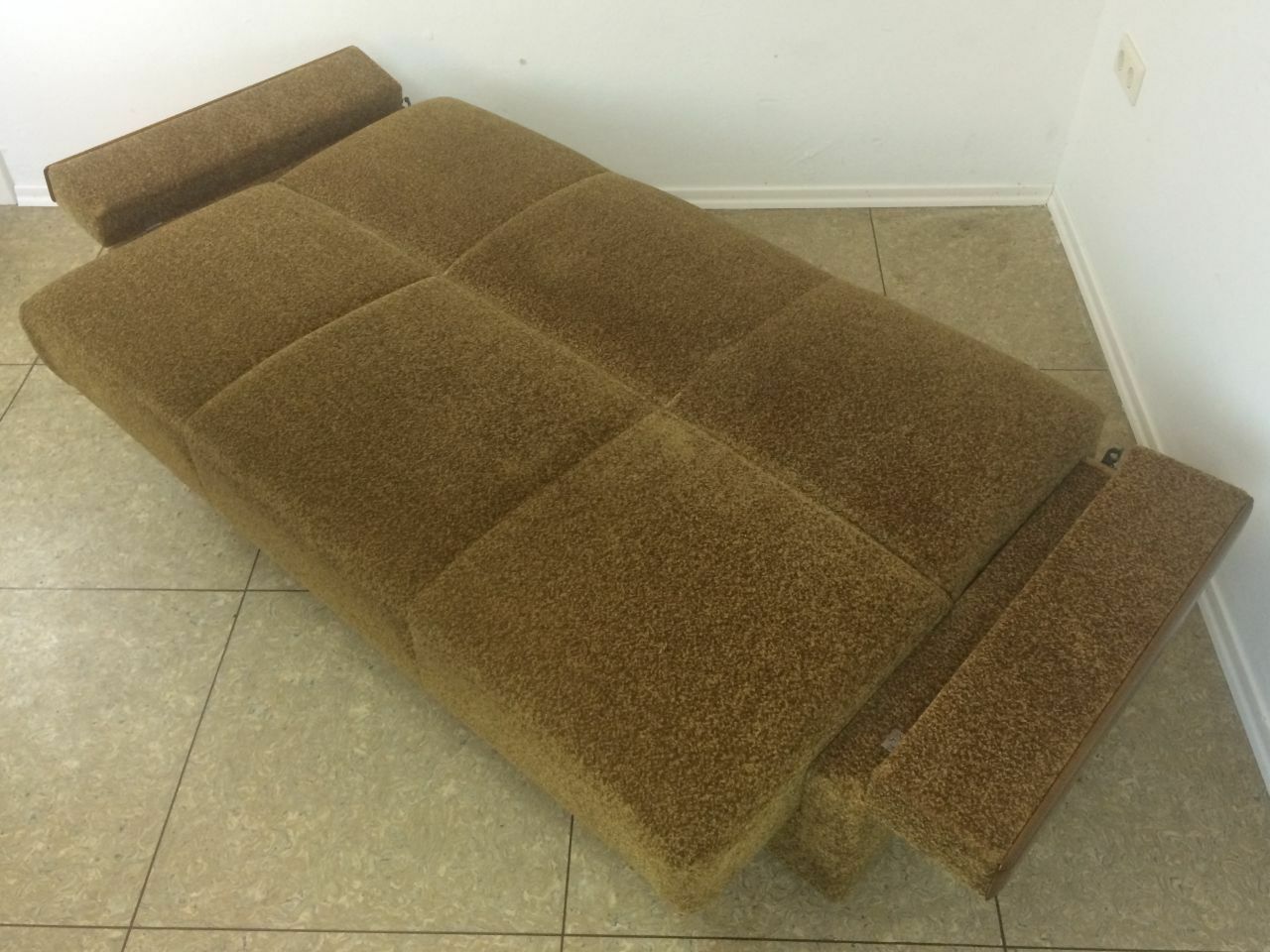 50s 60s sofa daybed club sofa Mid Century Bauhaus kidney table era design