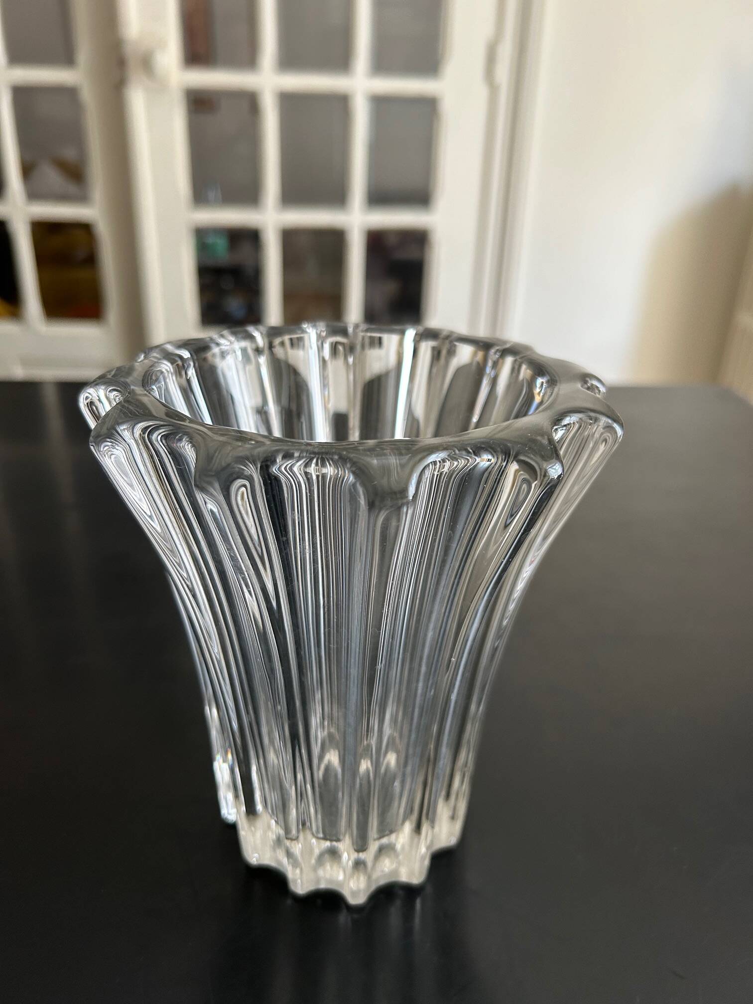 vase en cristal Pierre D'Avesn